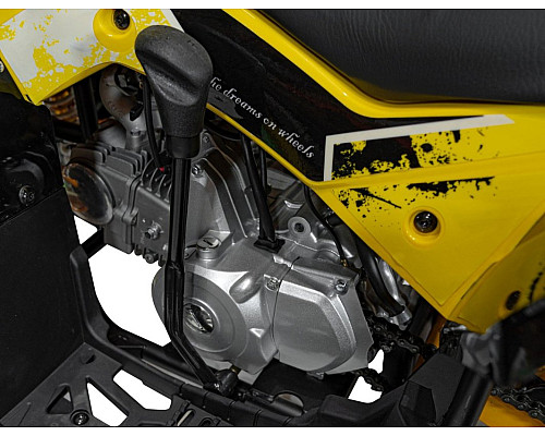 Дитячий акумуляторний квадроцикл RENEGADE HIPERFECT 125CC Жовтий Дитячий акумуляторний квадроцикл RENEGADE HIPERFECT 125CC Жовтий