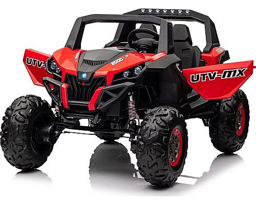 Дитяча акумуляторна машинка Баггі UTV-MX 2000N Червона Дитяча акумуляторна машинка Баггі UTV-MX 2000N Червона
