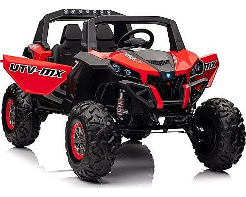 Дитяча акумуляторна машинка Баггі UTV-MX 2000N Червона Дитяча акумуляторна машинка Баггі UTV-MX 2000N Червона