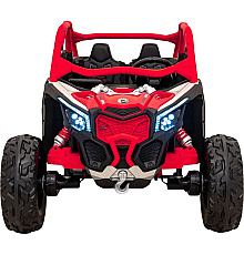 Дитяча акумуляторна машинка Баггі Maverick Turbo RR Червона