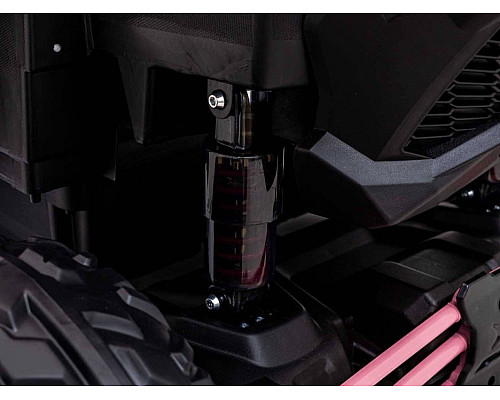 Дитяча акумуляторна машинка Баггі Maverick Turbo RR Рожева