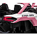 Дитяча акумуляторна машинка Баггі Maverick Turbo RR Рожева