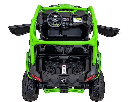 Дитяча акумуляторна машинка Баггі Maverick Turbo RR Green