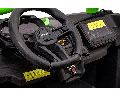 Дитяча акумуляторна машинка Баггі Maverick Turbo RR Green