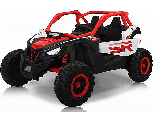Дитяча акумуляторна машинка Баггі SR SUPER 66 Червона Дитяча акумуляторна машинка Баггі SR SUPER 66 Червона
