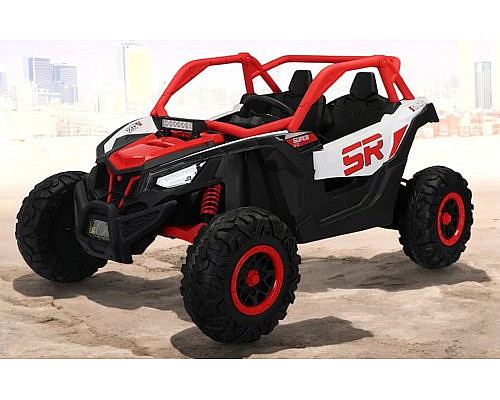 Дитяча акумуляторна машинка Баггі SR SUPER 66 Червона Дитяча акумуляторна машинка Баггі SR SUPER 66 Червона
