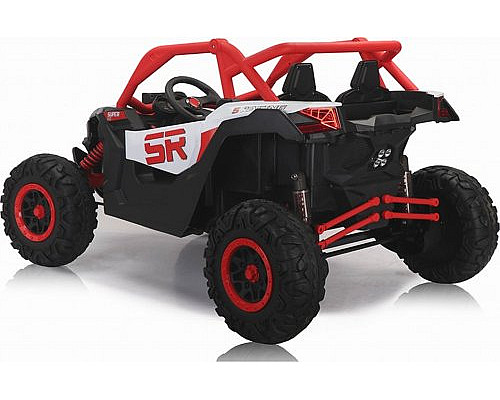 Дитяча акумуляторна машинка Баггі SR SUPER 66 Червона Дитяча акумуляторна машинка Баггі SR SUPER 66 Червона
