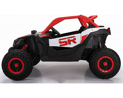 Дитяча акумуляторна машинка Баггі SR SUPER 66 Червона Дитяча акумуляторна машинка Баггі SR SUPER 66 Червона