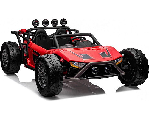Дитяча акумуляторна машинка Buggy Racing 5 червона