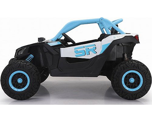 Дитяча акумуляторна машинка Баггі SR SUPER 66 Блакитна Дитяча акумуляторна машинка Баггі SR SUPER 66 Блакитна