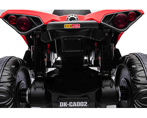 Дитячий акумуляторний квадроцикл Maverick Quad Червоний