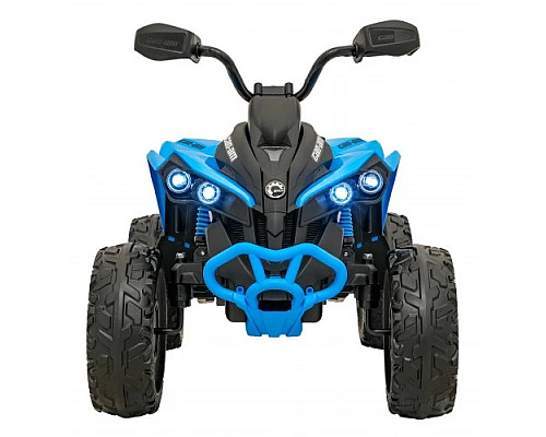 Дитячий акумуляторний квадроцикл Maverick Quad Блакитний Дитячий акумуляторний квадроцикл Maverick Quad Блакитний