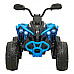 Дитячий акумуляторний квадроцикл Maverick Quad Блакитний