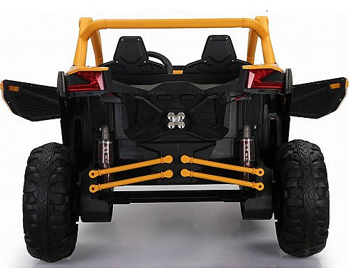 Дитяча акумуляторна машинка Баггі SR SUPER 66 Жовта Дитяча акумуляторна машинка Баггі SR SUPER 66 Жовта