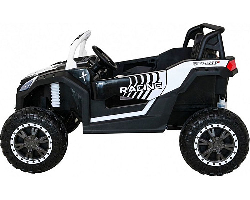 Дитяча акумуляторна машинка Баггі Strong Racing ATV для 2 дітей Біла Дитяча акумуляторна машинка Баггі Strong Racing ATV для 2 дітей Біла