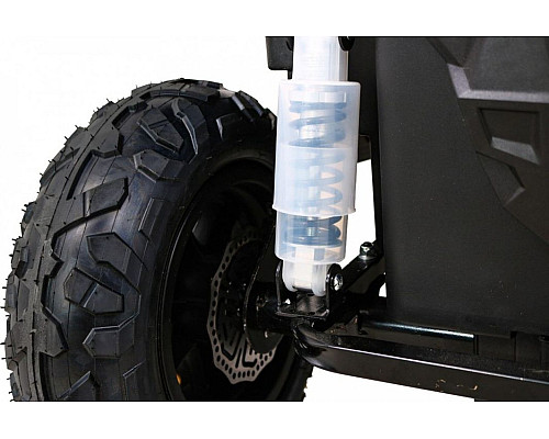 Дитяча акумуляторна машинка Баггі Strong Racing ATV для 2 дітей Біла Дитяча акумуляторна машинка Баггі Strong Racing ATV для 2 дітей Біла