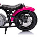 Дитячий акумуляторний мотоцикл SPEED Power Рожевий