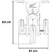 Дитячий акумуляторний мотоцикл Honda CRF 450R