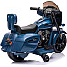 Дитячий акумуляторний мотоцикл Chopper INDIAN Синій