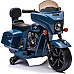 Дитячий акумуляторний мотоцикл Chopper INDIAN Синій
