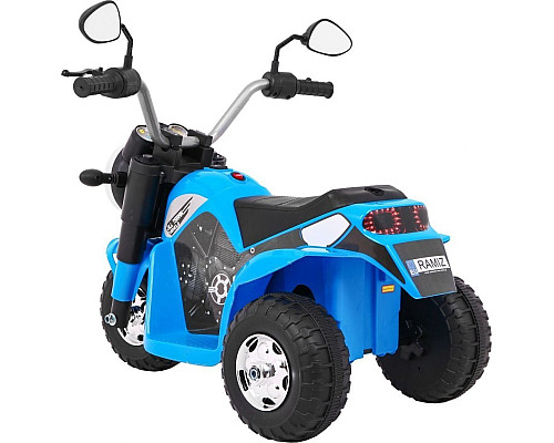 Дитячий акумуляторний мотоцикл RAMIZ MiniBike блакитний