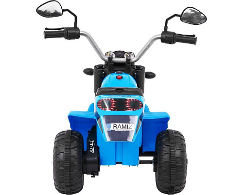Дитячий акумуляторний мотоцикл RAMIZ MiniBike блакитний