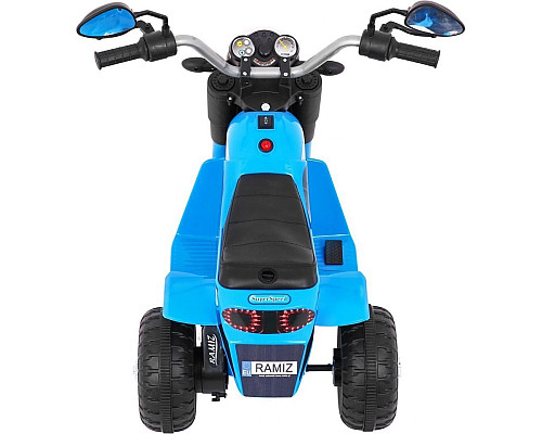 Дитячий акумуляторний мотоцикл RAMIZ MiniBike блакитний
