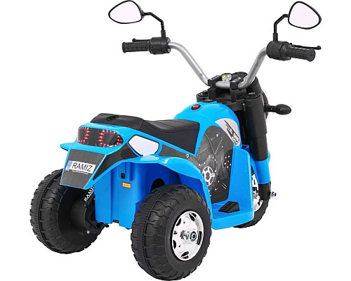 Дитячий акумуляторний мотоцикл RAMIZ MiniBike блакитний