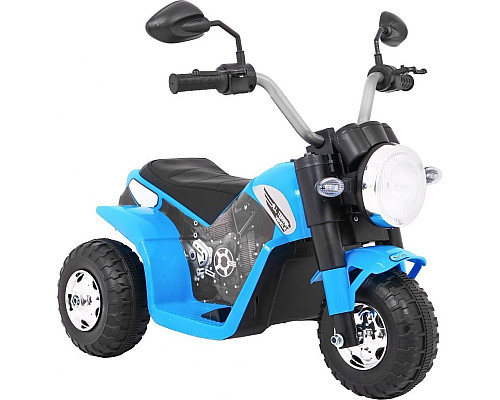 Дитячий акумуляторний мотоцикл RAMIZ MiniBike блакитний