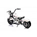 Дитячий акумуляторний мотоцикл Chopper Warrior Білий