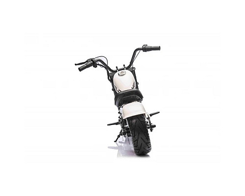Дитячий акумуляторний мотоцикл Chopper Warrior Білий
