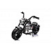 Дитячий акумуляторний мотоцикл Chopper Warrior Чорний