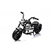 Дитячий акумуляторний мотоцикл Chopper Warrior Чорний