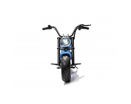 Дитячий акумуляторний мотоцикл Chopper Warrior Синій