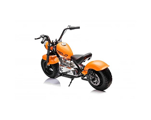 Дитячий акумуляторний мотоцикл Chopper Warrior Помаранчевий