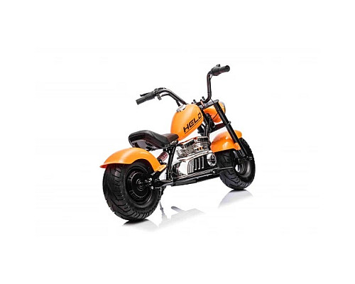 Дитячий акумуляторний мотоцикл Chopper Warrior Помаранчевий