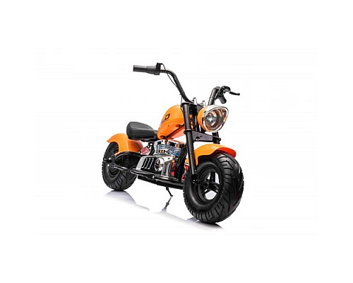 Дитячий акумуляторний мотоцикл Chopper Warrior Помаранчевий