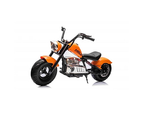 Дитячий акумуляторний мотоцикл Chopper Warrior Помаранчевий