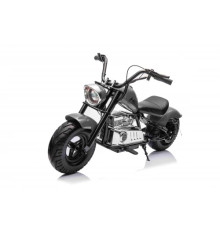 Дитячий акумуляторний мотоцикл Chopper Warrior Сірий