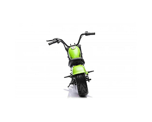 Дитячий акумуляторний мотоцикл Chopper Warrior Зелений