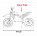 Дитячий акумуляторний мотоцикл RENEGADE 50R Синій