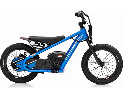 Дитячий акумуляторний мотоцикл BAIGOR 23 PRO Синій