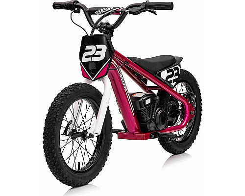Дитячий акумуляторний мотоцикл BAIGOR 23 PRO Рожевий