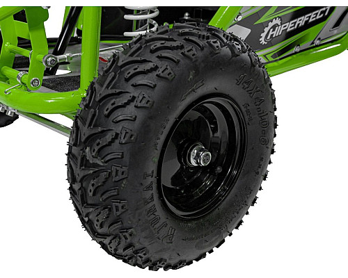 Дитячий акумуляторний картинг MUD MONSTER Зелений Дитячий акумуляторний картинг MUD MONSTER Зелений