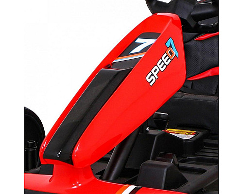 Дитячий акумуляторний картинг Speed 7 Drift King Червоний Дитячий акумуляторний картинг Speed 7 Drift King Червоний