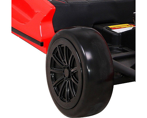 Дитячий акумуляторний картинг Speed 7 Drift King Червоний Дитячий акумуляторний картинг Speed 7 Drift King Червоний