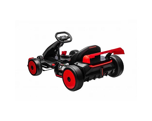 Дитячий акумуляторний картинг Audi Gokart з функцією дріфту Червоний Дитячий акумуляторний картинг Audi Gokart з функцією дріфту Червоний