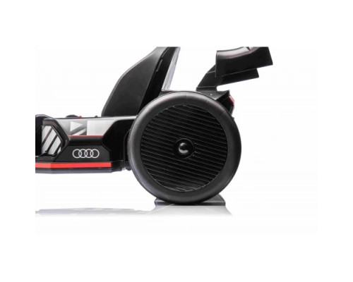 Дитячий акумуляторний картинг Audi Gokart з функцією дріфту Чорний Дитячий акумуляторний картинг Audi Gokart з функцією дріфту Чорний