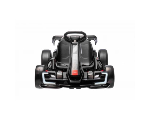 Дитячий акумуляторний картинг Audi Gokart з функцією дріфту Чорний Дитячий акумуляторний картинг Audi Gokart з функцією дріфту Чорний