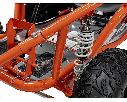 Дитячий акумуляторний картинг Gokart MUD MONSTER Помаранчевий Дитячий акумуляторний картинг Gokart MUD MONSTER Помаранчевий